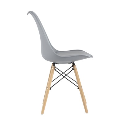 Стул Eames Soft серый Стул Eames Soft серый