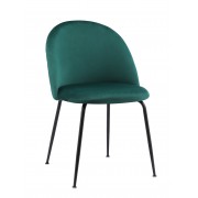 Стул Mystere Black, зеленый