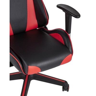 Кресло игровое TopChairs Racer черно-красное Кресло игровое TopChairs Racer черно-красное