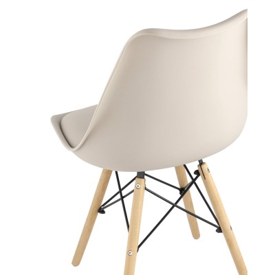 Стул Eames Soft бежевый Стул Eames Soft бежевый