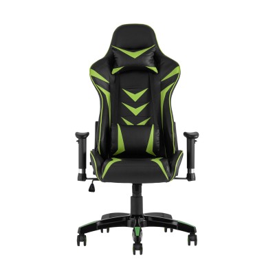 Кресло игровое TopChairs Corvette зеленое Кресло игровое TopChairs Corvette зеленое