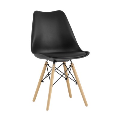 Стул Eames Soft черный Стул Eames Soft черный