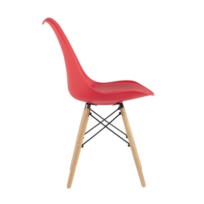 Стул Eames Soft красный Стул Eames Soft красный