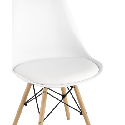 Стул Eames Soft белый Стул Eames Soft белый