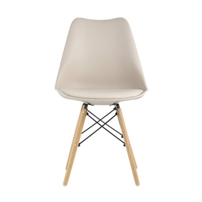 Стул Eames Soft бежевый Стул Eames Soft бежевый