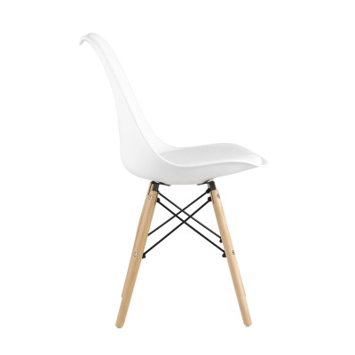 Стул Eames Soft белый Стул Eames Soft белый