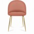 Стул Mystere Gold, розовый Стул Mystere Gold, розовый