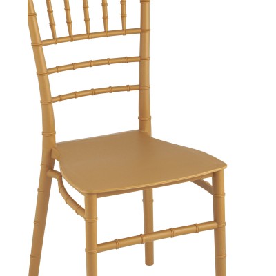Стул Chiavari (Кьявари) пластик золотой Стул Chiavari (Кьявари) пластик золотой