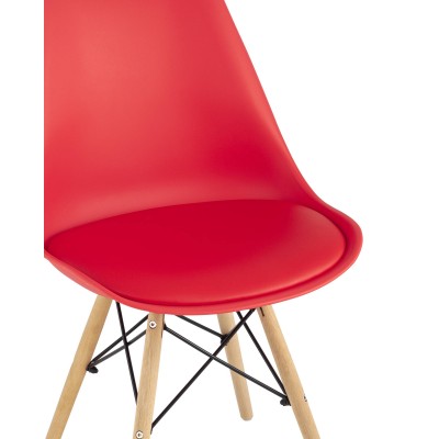 Стул Eames Soft красный Стул Eames Soft красный