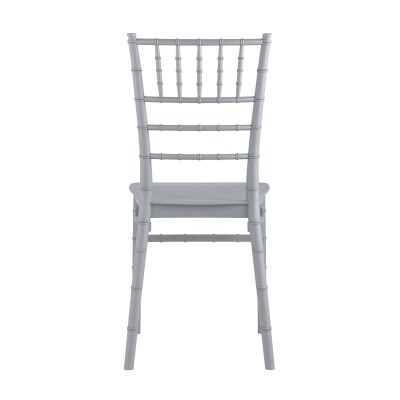Стул Chiavari (Кьявари) пластик серебряный Стул Chiavari (Кьявари) пластик серебряный