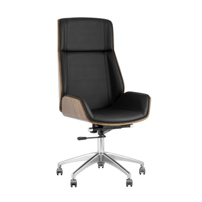 Кресло руководителя TopChairs Crown черное Кресло руководителя TopChairs Crown черное