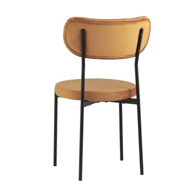 Стул Барбара велюр терракотовый Стул Барбара велюр терракотовый