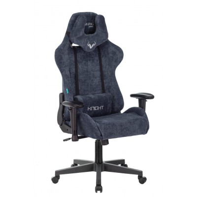 Кресло игровое Бюрократ VIKING KNIGHT LT27 FABRIC синий Кресло игровое Бюрократ VIKING KNIGHT LT27 FABRIC синий