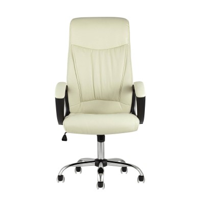 Кресло руководителя TopChairs Tower бежевое Кресло руководителя TopChairs Tower бежевое