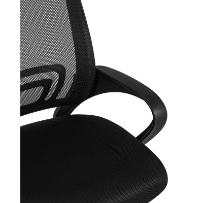 Кресло офисное TopChairs Simple черное Кресло офисное TopChairs Simple черное