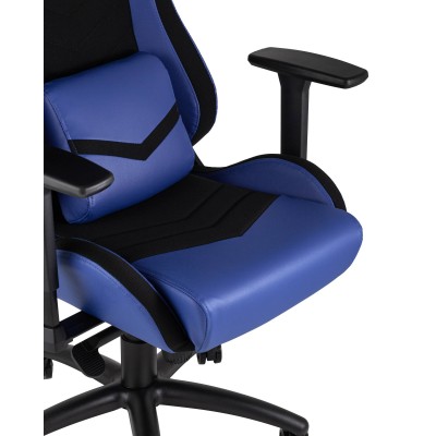 Кресло игровое TopChairs Racer Premium синее Кресло игровое TopChairs Racer Premium синее