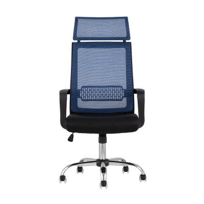 Кресло офисное TopChairs Style голубое Кресло офисное TopChairs Style голубое