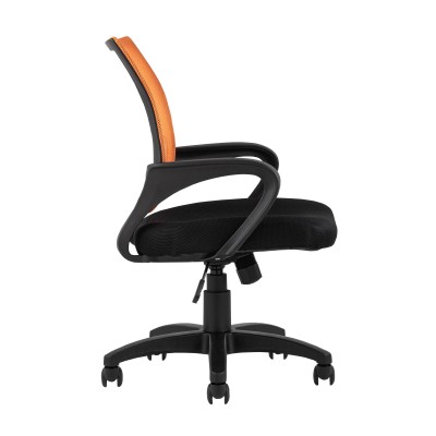 Кресло офисное TopChairs Simple оранжевое Кресло офисное TopChairs Simple оранжевое