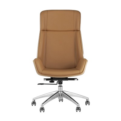 Кресло руководителя TopChairs Crown коричневое Кресло руководителя TopChairs Crown коричневое
