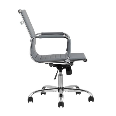 Кресло офисное TopChairs City S серое Кресло офисное TopChairs City S серое