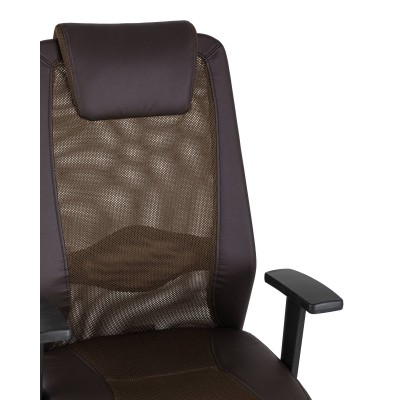 Кресло офисное TopChairs Studio коричневое Кресло офисное TopChairs Studio коричневое