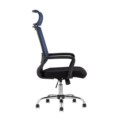 Кресло офисное TopChairs Style голубое Кресло офисное TopChairs Style голубое