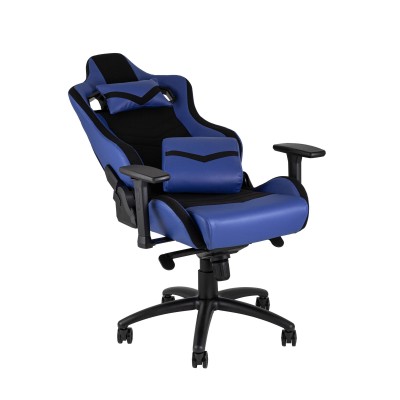 Кресло игровое TopChairs Racer Premium синее Кресло игровое TopChairs Racer Premium синее