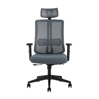 Кресло руководителя TopChairs Post серое Кресло руководителя TopChairs Post серое