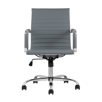 Кресло офисное TopChairs City S серое Кресло офисное TopChairs City S серое