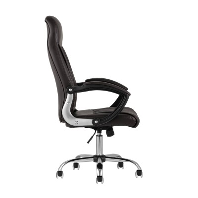 Кресло руководителя TopChairs Tower коричневое Кресло руководителя TopChairs Tower коричневое