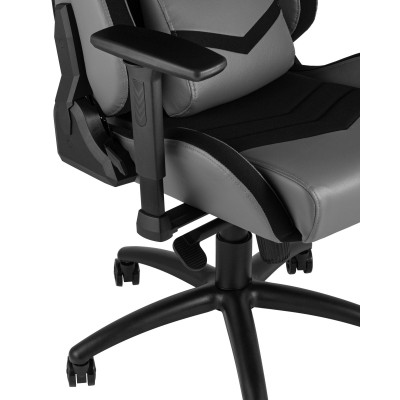 Кресло игровое TopChairs Racer Premium серое Кресло игровое TopChairs Racer Premium серое