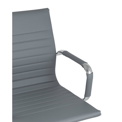 Кресло офисное TopChairs City S серое Кресло офисное TopChairs City S серое
