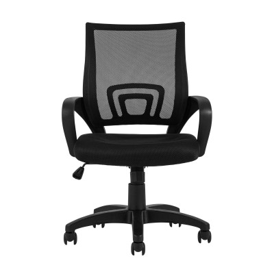Кресло офисное TopChairs Simple черное Кресло офисное TopChairs Simple черное