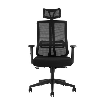 Кресло руководителя TopChairs Post черное Кресло руководителя TopChairs Post черное