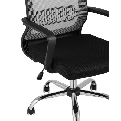 Кресло офисное TopChairs Style серое Кресло офисное TopChairs Style серое
