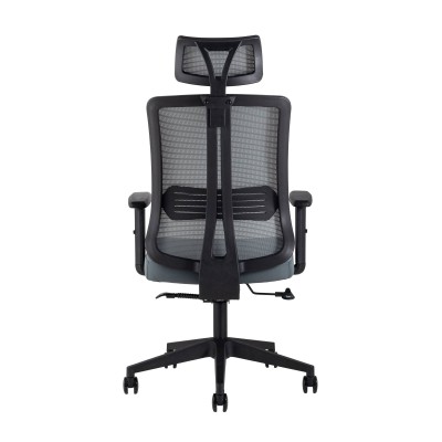 Кресло руководителя TopChairs Post серое Кресло руководителя TopChairs Post серое
