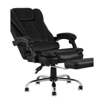 Кресло руководителя TopChairs President черное Кресло руководителя TopChairs President черное