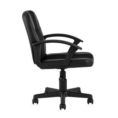 Кресло офисное TopChairs Comfort экокожа черное Кресло офисное TopChairs Comfort экокожа черное