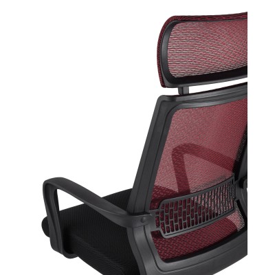 Кресло офисное TopChairs Style красное Кресло офисное TopChairs Style красное