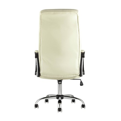 Кресло руководителя TopChairs Tower бежевое Кресло руководителя TopChairs Tower бежевое