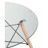 Стол DSW D80 стеклянный Стол DSW D80 стеклянный