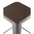 Стул барный TOLIX WOOD серебристый матовый Стул барный TOLIX WOOD серебристый матовый