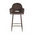 Стул полубарный Венера диамант велюр коричневый Стул полубарный Венера диамант велюр коричневый