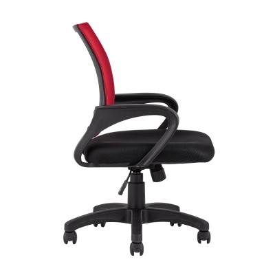 Кресло офисное TopChairs Simple красное Кресло офисное TopChairs Simple красное