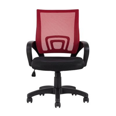 Кресло офисное TopChairs Simple красное Кресло офисное TopChairs Simple красное