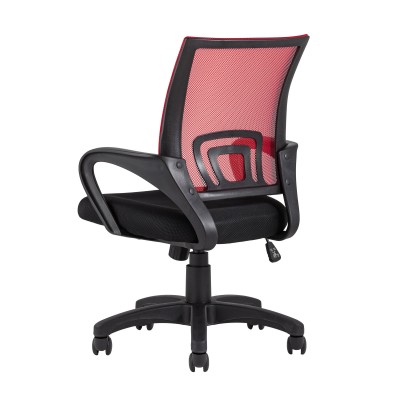 Кресло офисное TopChairs Simple красное Кресло офисное TopChairs Simple красное